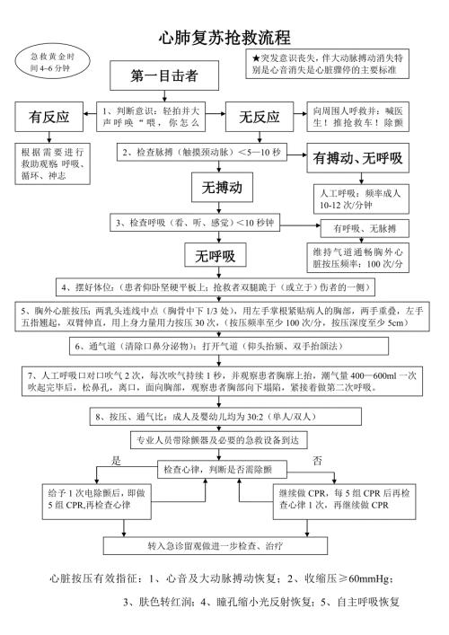 心肺复苏抢救流程图最新版.doc