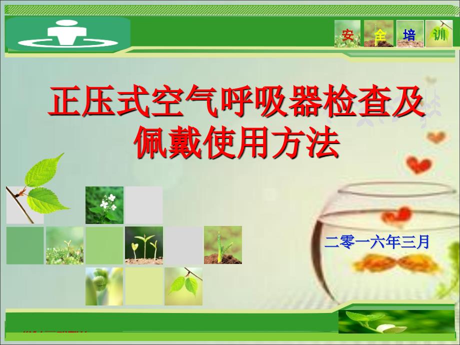 正压式空气呼吸器检查及使用方法课件.ppt_第1页