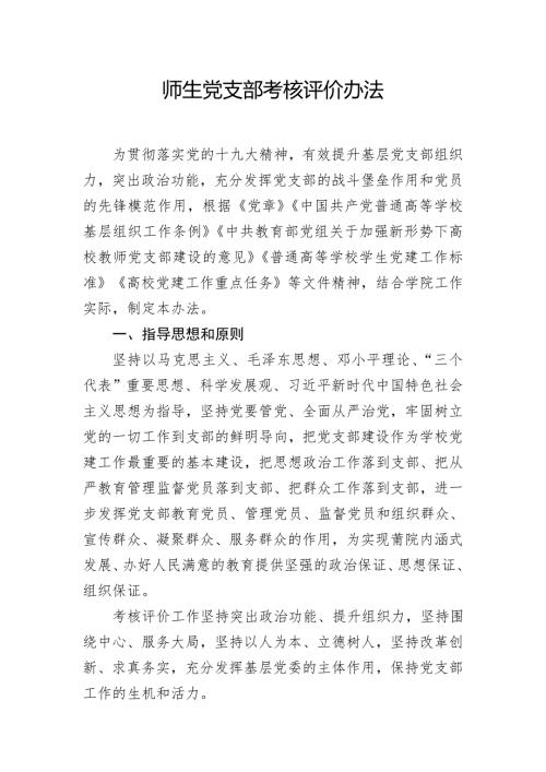 师生党支部考核评价办法.doc