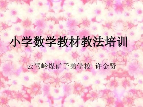 小学数学教材教法PPT课件.ppt