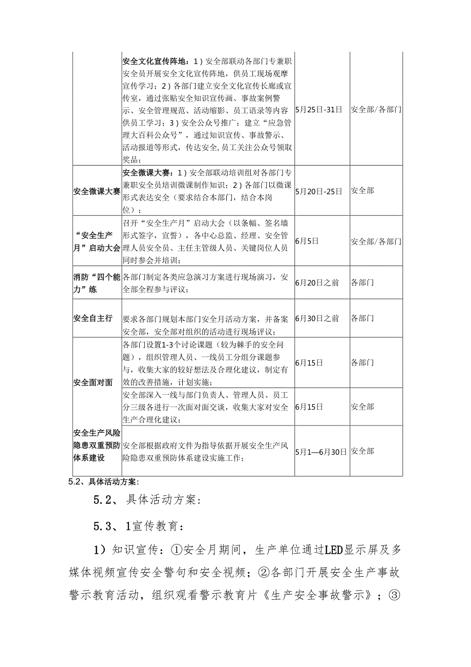 开展2025年《安全生产月》活动方案 （合计9份）.docx_第2页