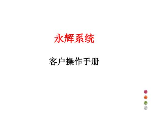 永辉系统客户操作手册.pptx