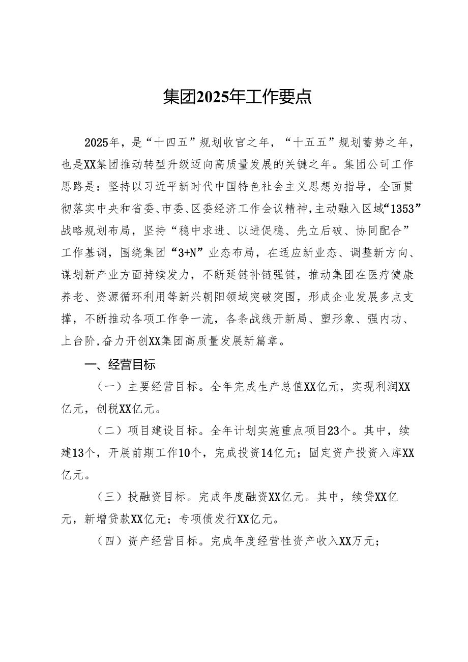 集团2025年工作要点.docx_第1页