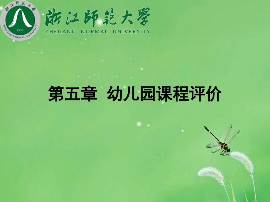 幼儿园课程评价PPT课件.ppt_第1页