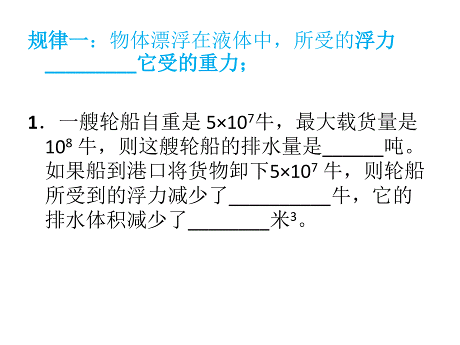漂浮问题规律PPT课件.ppt_第2页