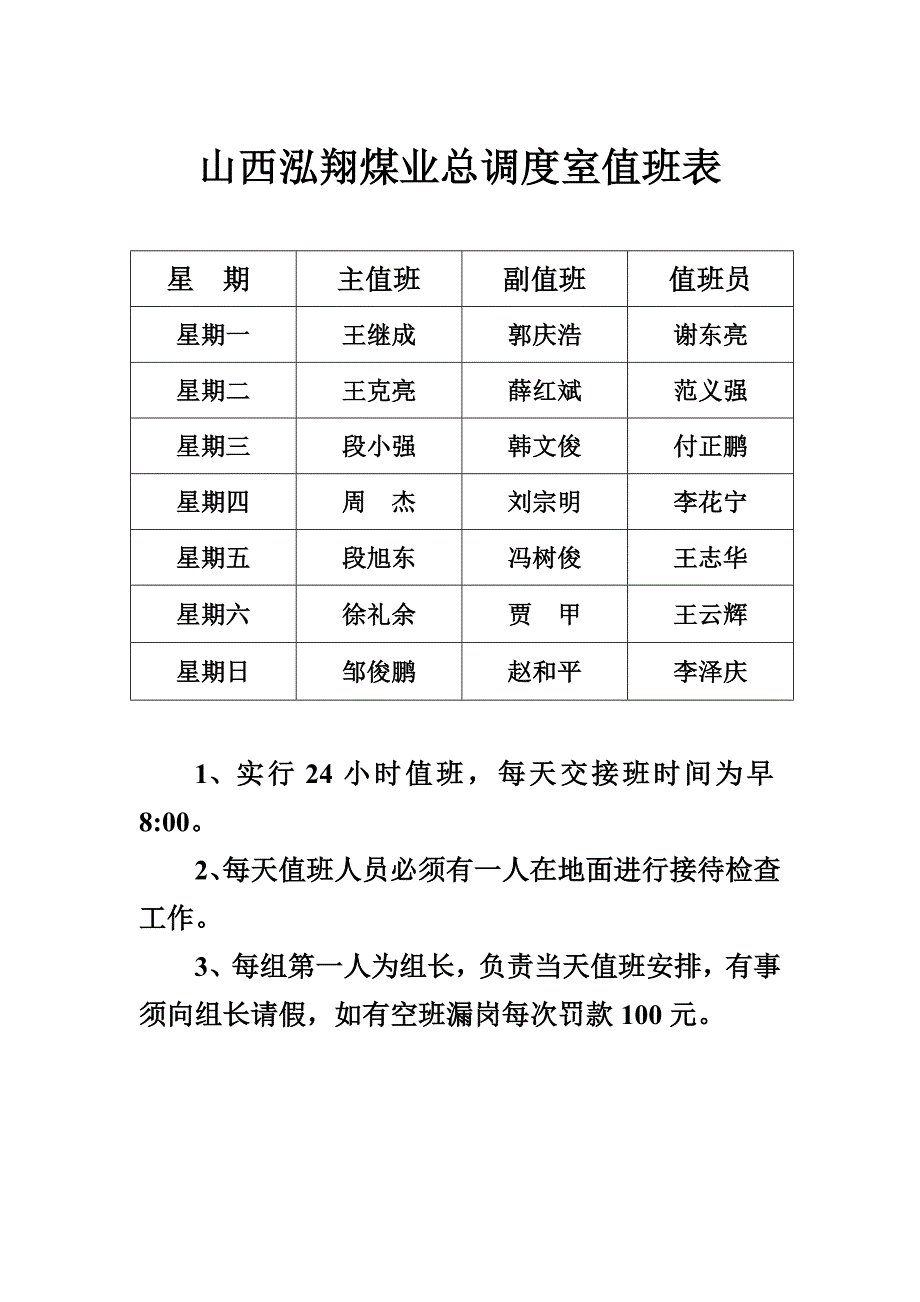煤矿领导带班下井计划表1.doc_第3页