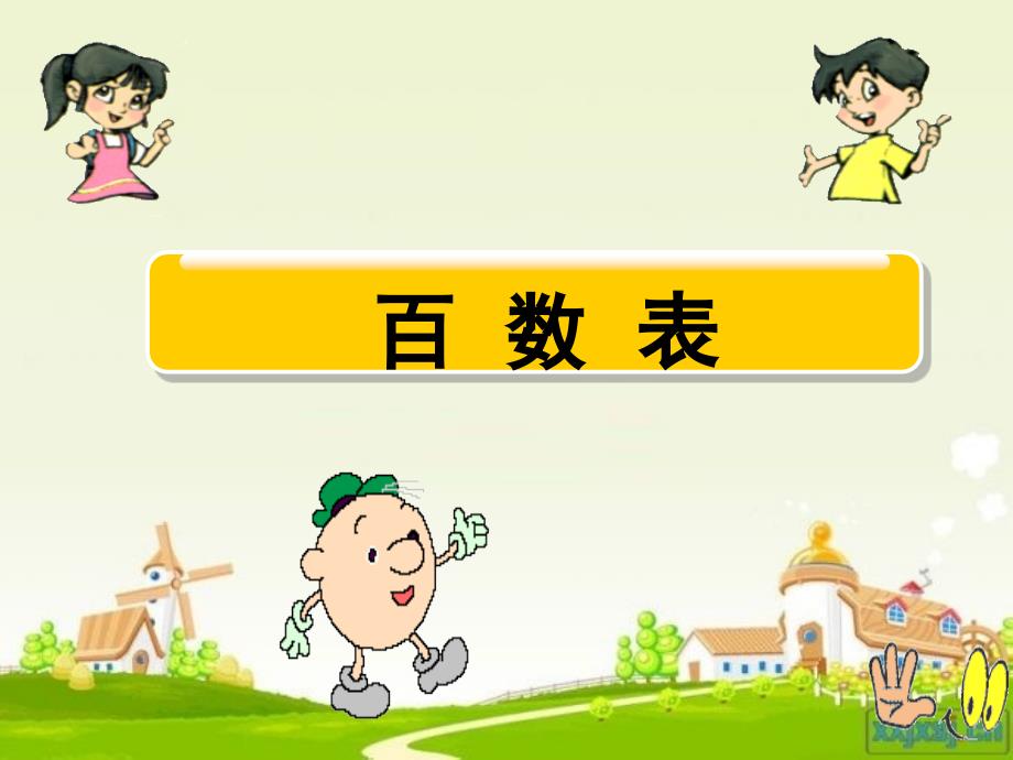 最全版一年级下册百数表课件.ppt_第1页