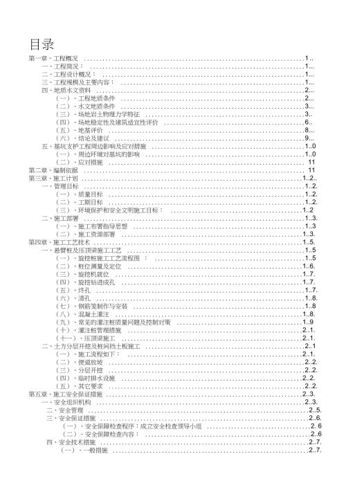 深基坑专项施工方案完整版.doc