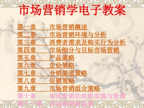 市场营销基础课件.ppt