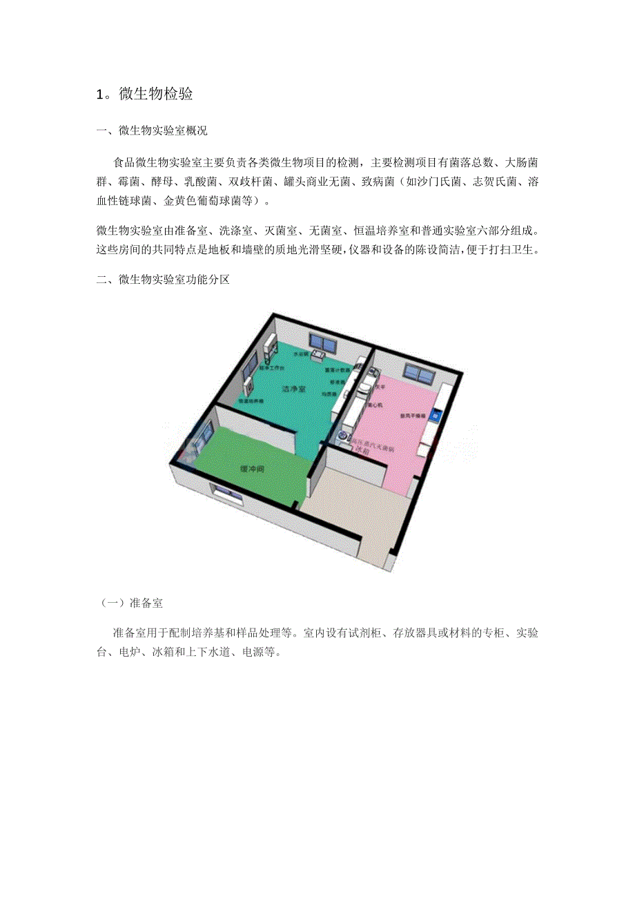 微生物检验室理化检验室设计方案.doc_第1页