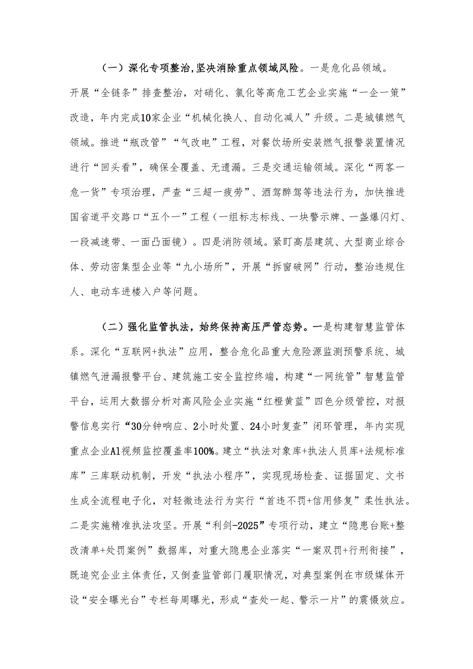 某市长在2025全市安全防范工作视频调度会议上的讲话材料.docx_第3页