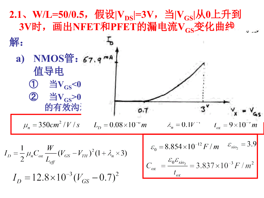 拉扎维模拟CMOS集成电路设计第二章作业答案详解完整版ppt课件.ppt_第2页