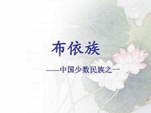 布依族介绍.ppt.ppt