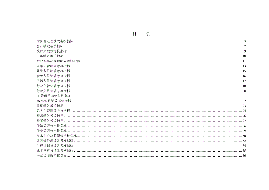 巨昌时装服装工厂员工KPI绩效考核指标手册84页.doc_第2页