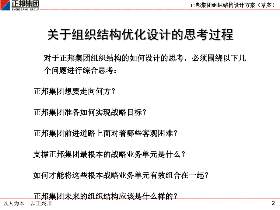 正邦集团组织架构设计方案精ppt96.pptx_第2页