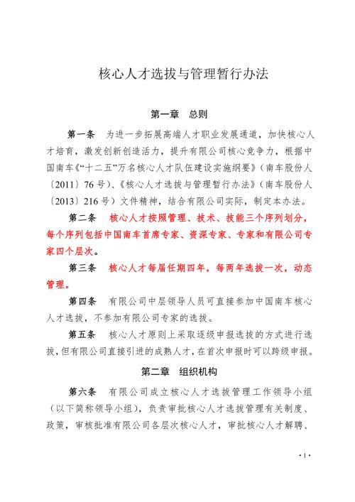 核心人才的选拔管理办法.doc