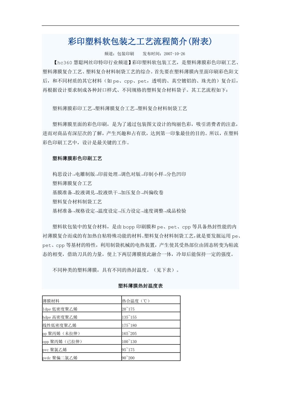彩印塑料软包装之工艺流程简介.doc_第1页