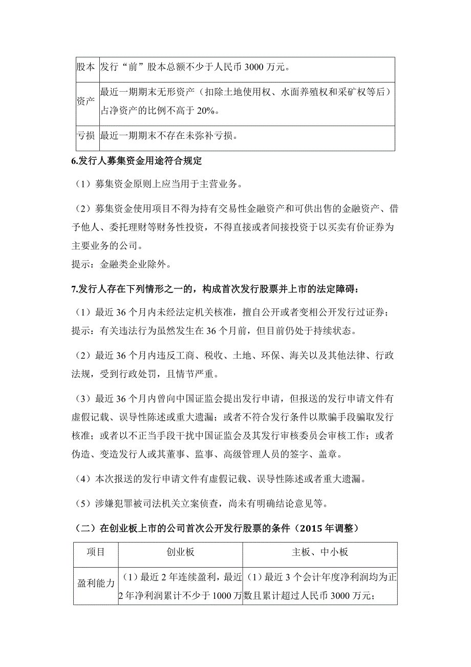 建筑工程公司上市条件及风险分析超完整.docx_第3页
