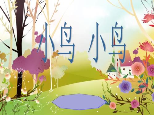小鸟小鸟PPT课件.pptx