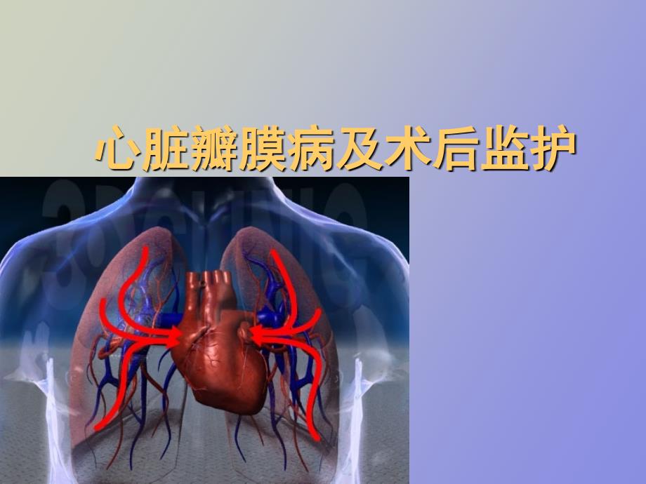 心脏瓣膜病及术后监护.ppt_第1页