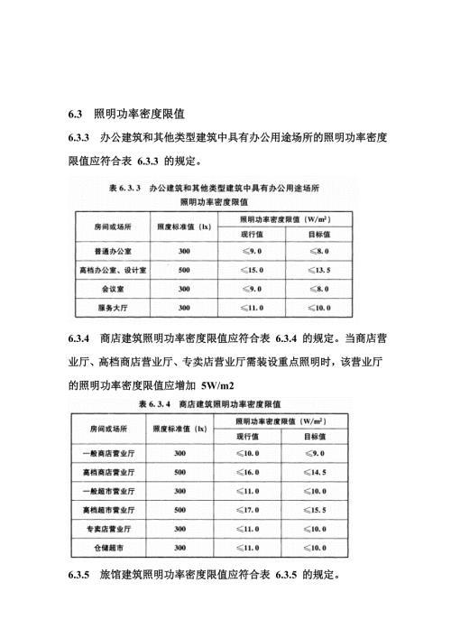 强条部分建筑照明设计标准GB500342020.doc