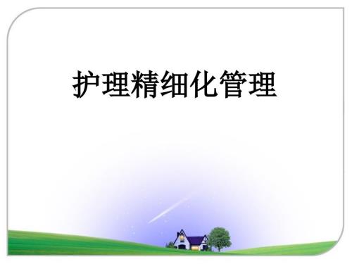 护理精细化管理.ppt