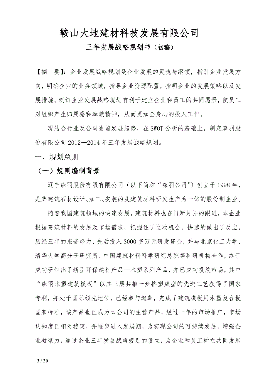 某公司三年发展战略规划书2.doc_第3页