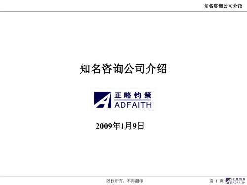 知名咨询公司介绍.ppt