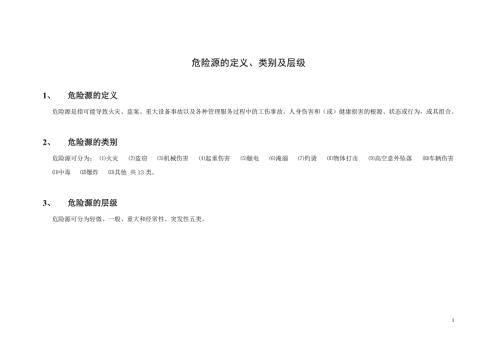 物业公司133个危险源及管控措施完整版.docx