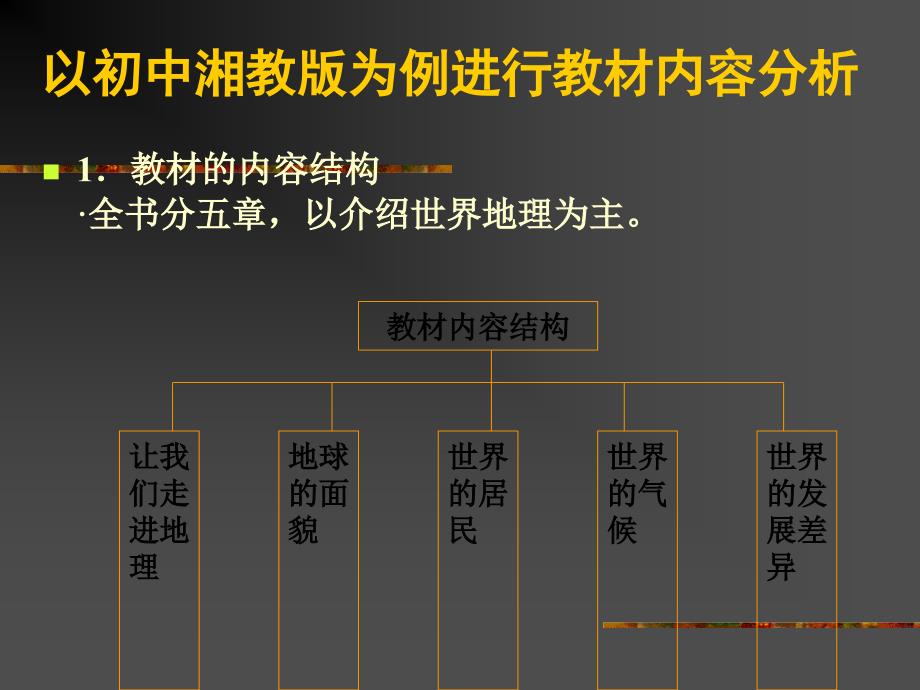 湘教版七年级地理上册教材分析课件.ppt_第1页