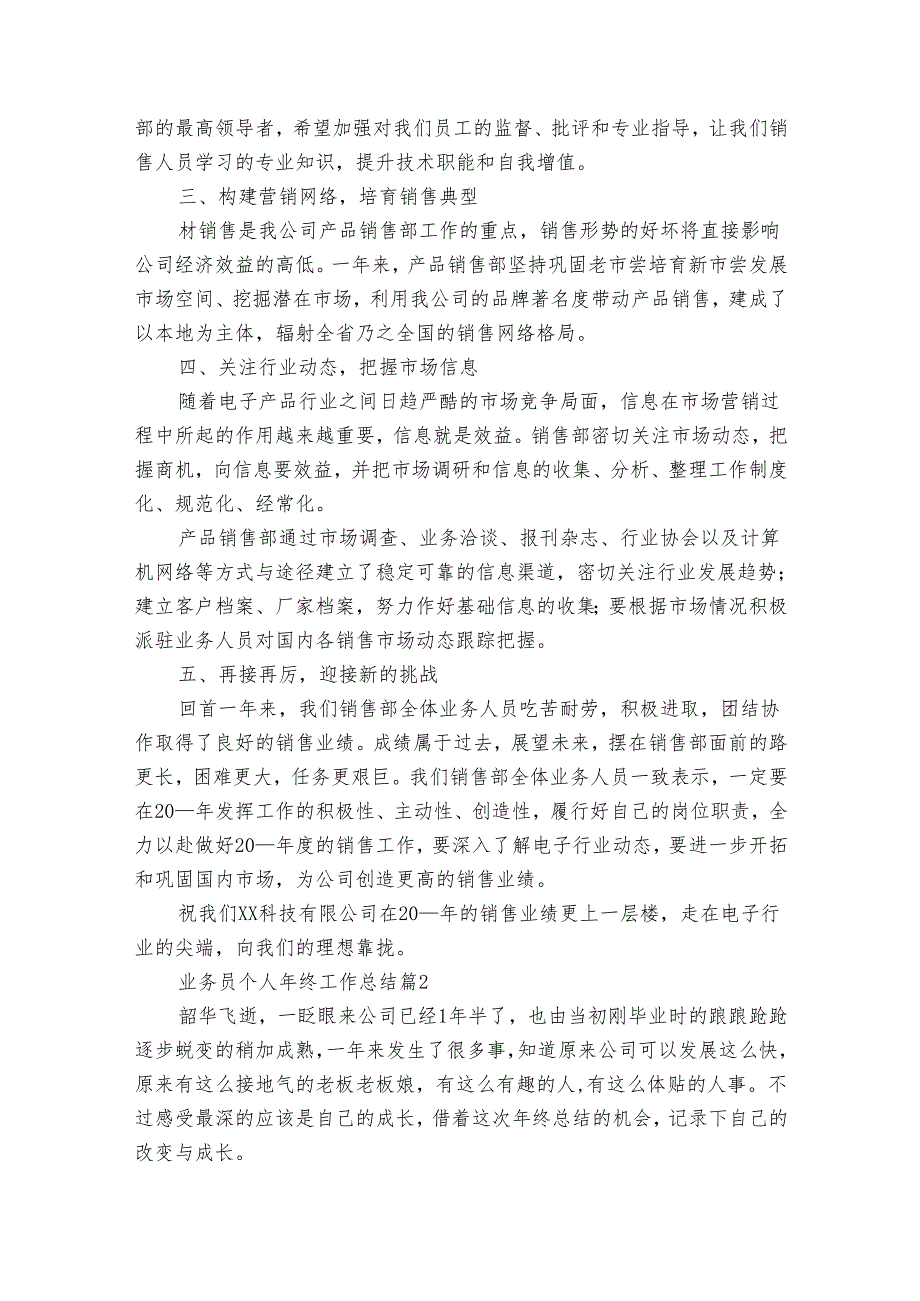 业务员个人年终工作总结（23篇）.docx_第3页