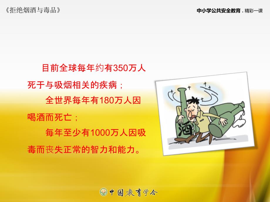 拒绝烟酒与毒品PPT课件.ppt_第3页