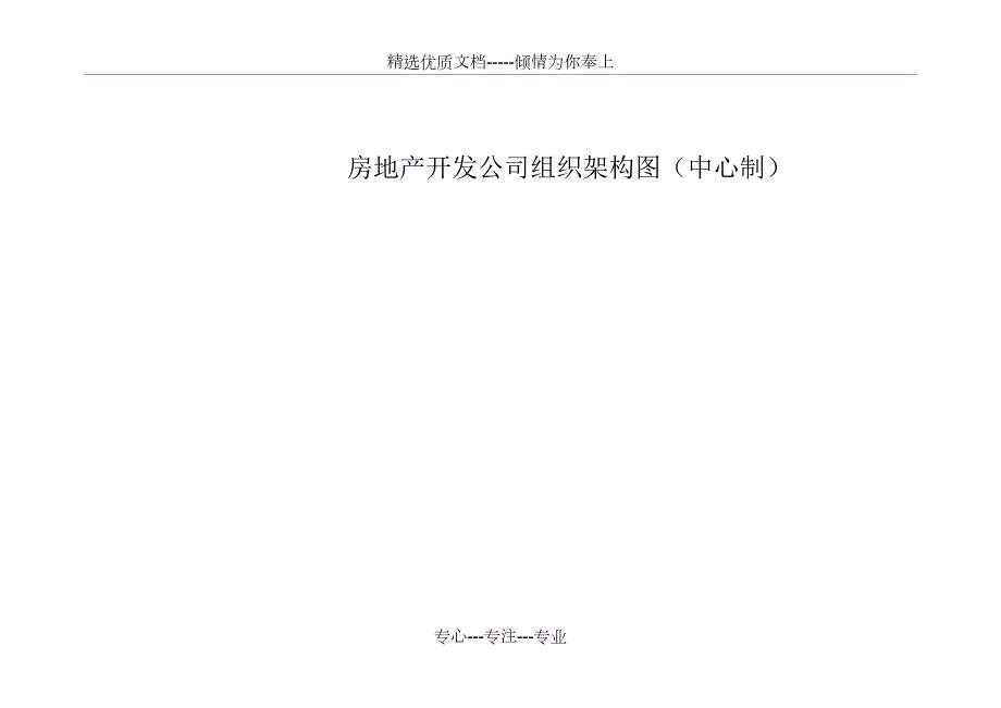 房地产开发公司组织架构图共10页.doc_第1页