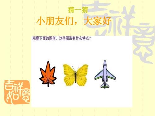 幼儿园对称图形PPT课件.ppt