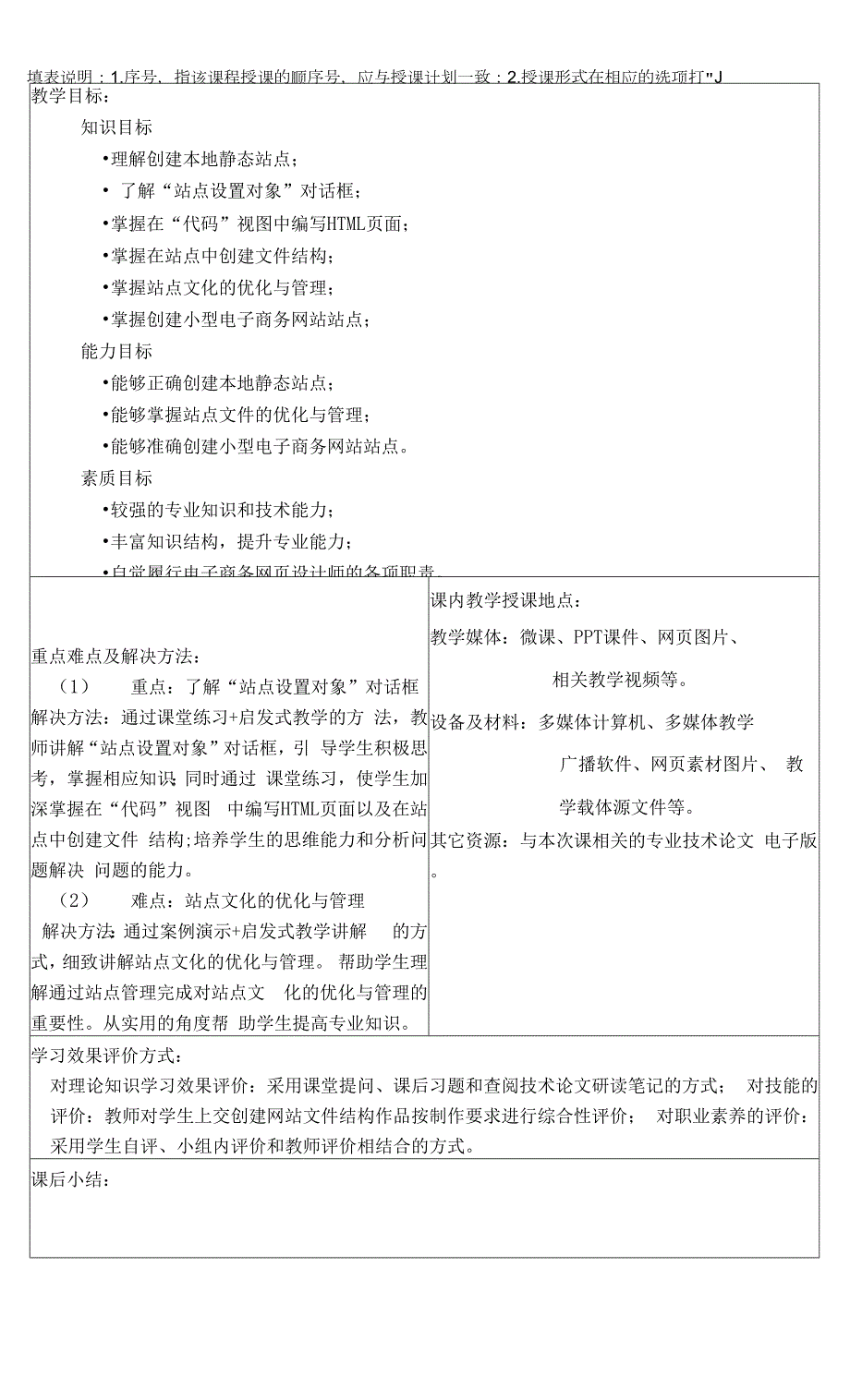电子商务网页设计与制作教案2任务一创建网站文化结构.docx_第2页