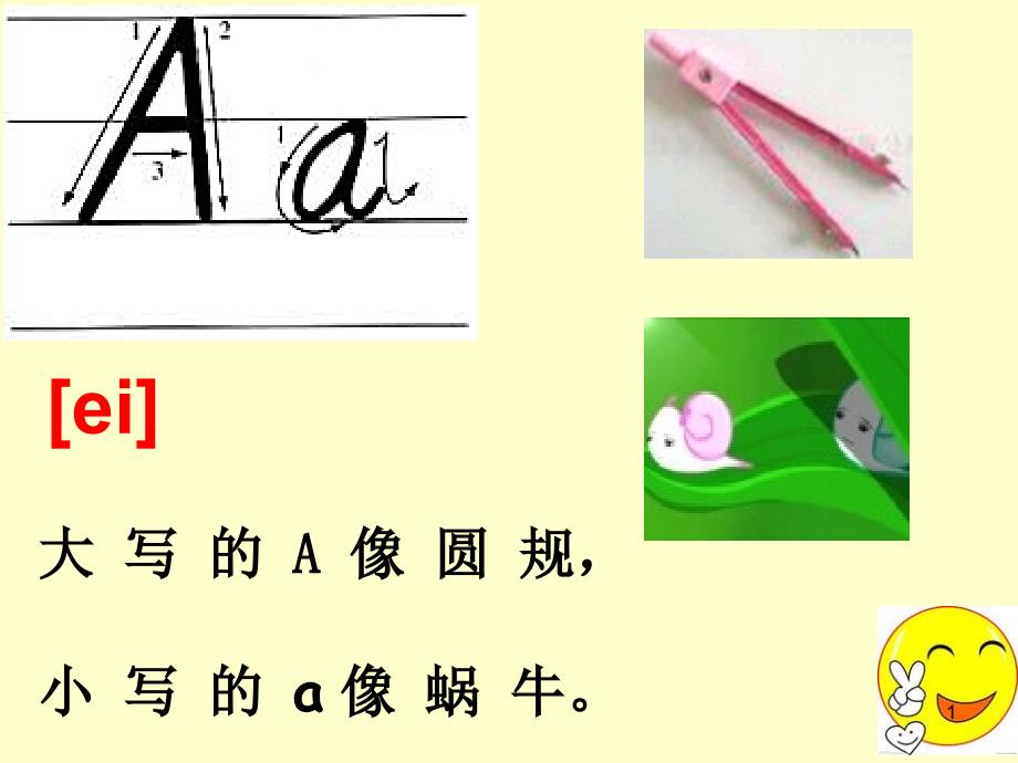 小学阶段26个英语字母手写体教学ppt课件.ppt_第1页