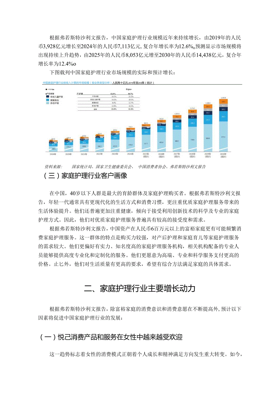 家庭护理行业（产后护理及修复、家庭儿童护理、养老护理）深度分析报告（政策法规、发展现状、未来趋势、竞争格局）.docx_第3页