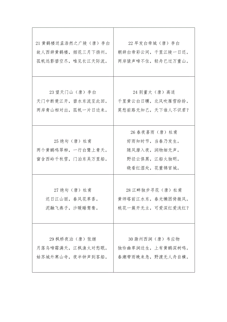 小学生必背古诗七十五首.doc_第3页