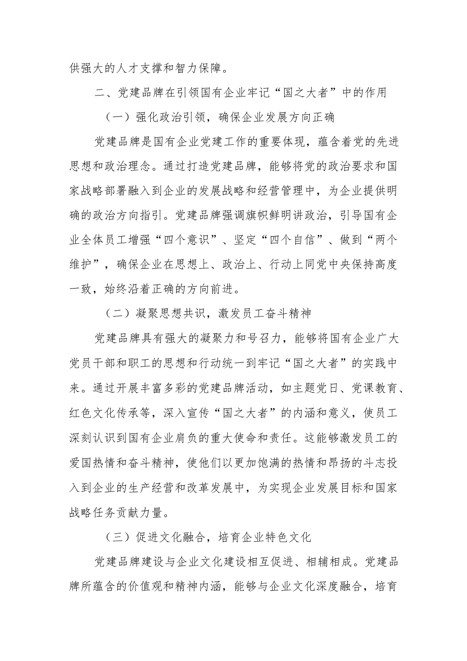 牢记“国之大者”党建品牌引领方向.docx_第3页