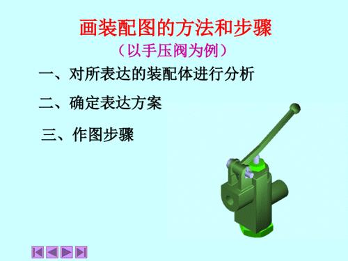 手压阀装配图PPT课件.ppt