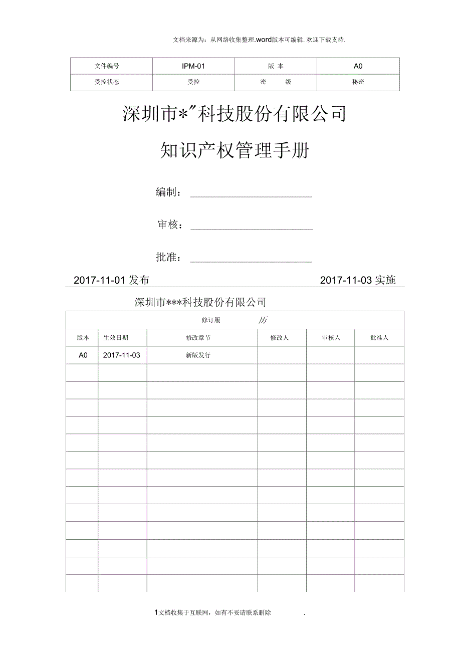 知识产权管理手册图文.docx_第1页