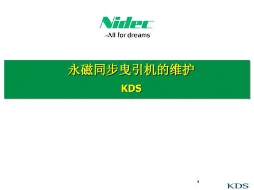 曳引机的维护与保养.ppt