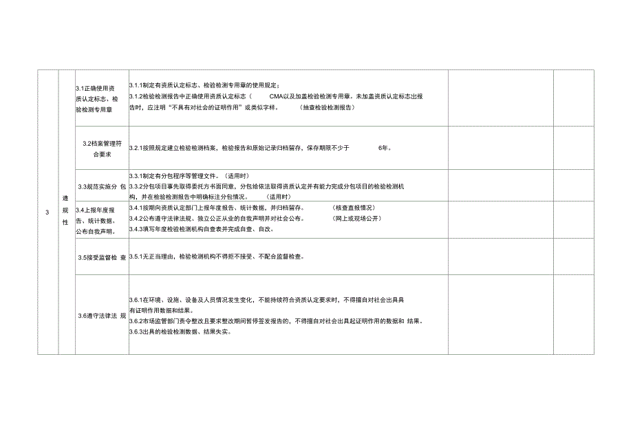 广东检验检测机构资质认定监督检查表.doc_第3页