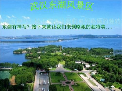 武汉东湖风景区PPT课件.ppt