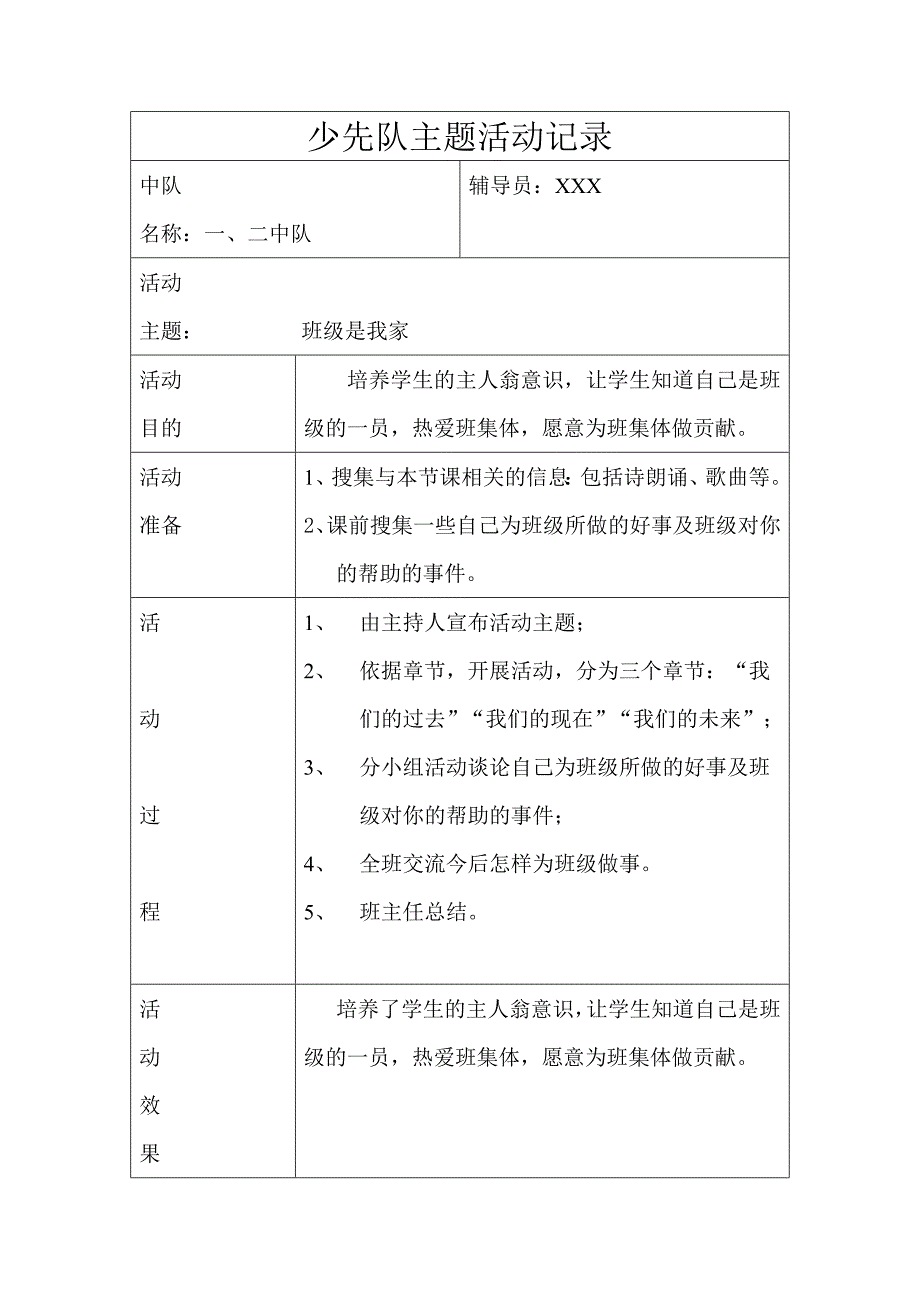 少先队主题活动记录.doc_第2页