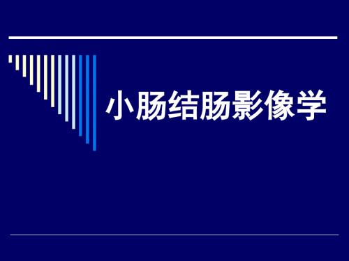 小肠及结肠疾病PPT课件.ppt