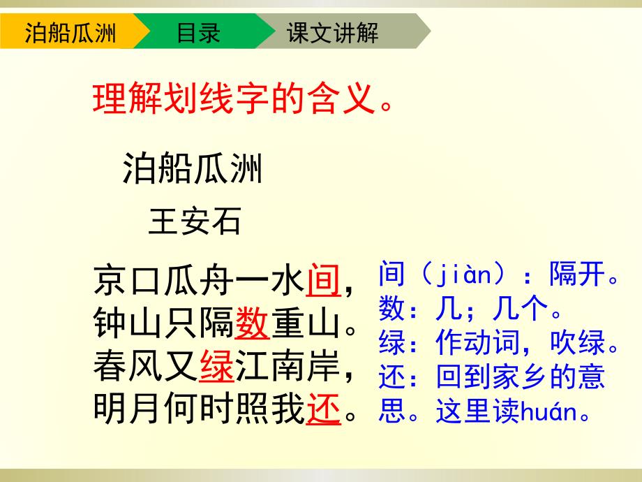 泊船瓜洲PPT.pptx_第3页