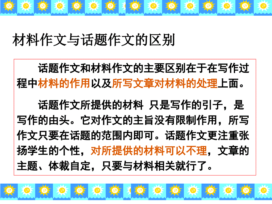 新材料作文与话题作文在审题立意上的区别.ppt_第2页