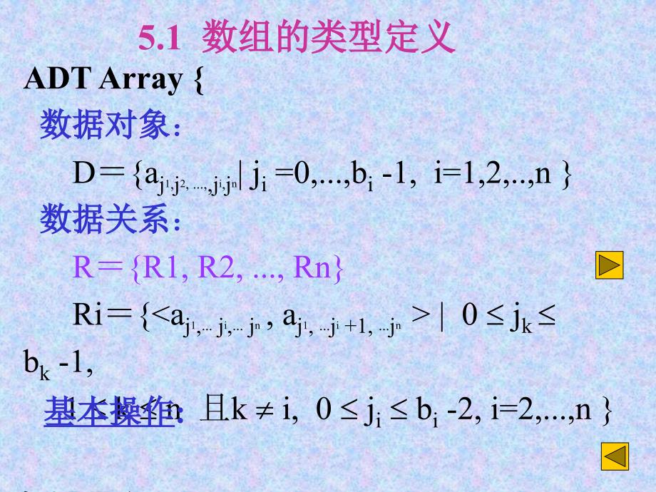 数据结构C语言版数组.ppt_第2页