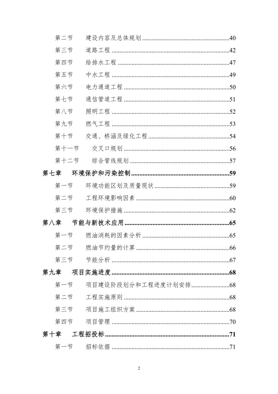 滨江商务区基础配套设施建设项目可行性研究报告.doc_第2页